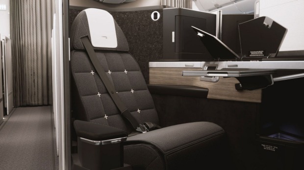 A PICTURE OF BA'S NEW "CLUB SEAT" FOR BUSINESS CLASS