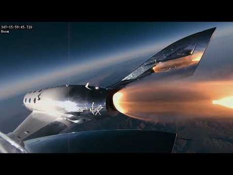 A PICTURE OF VIRGIN GALACTIC SPACESHIP 2