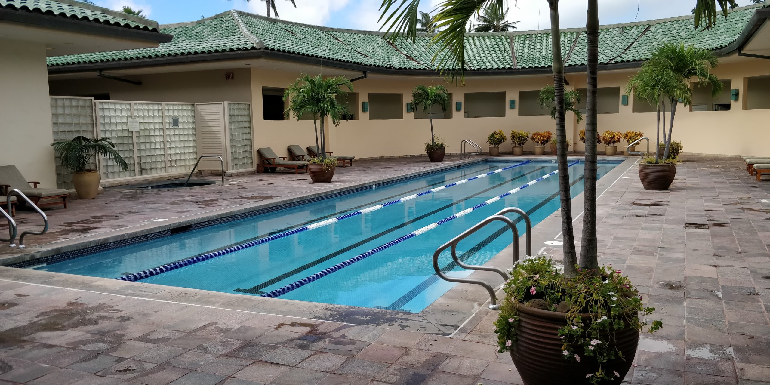 LAP POOL IN THE SPA