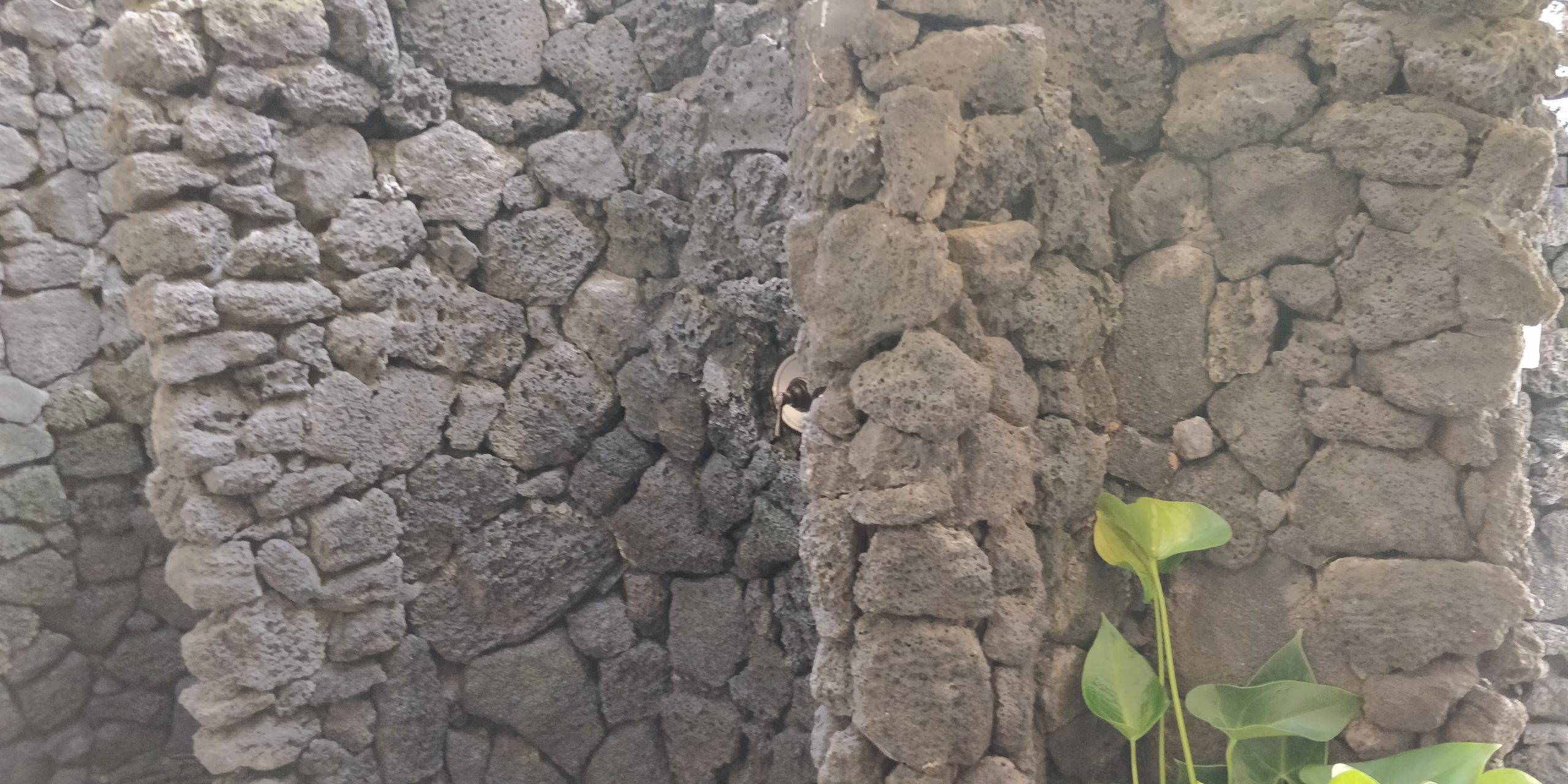 LAVA ROCK SHOWERS AT THE SPA