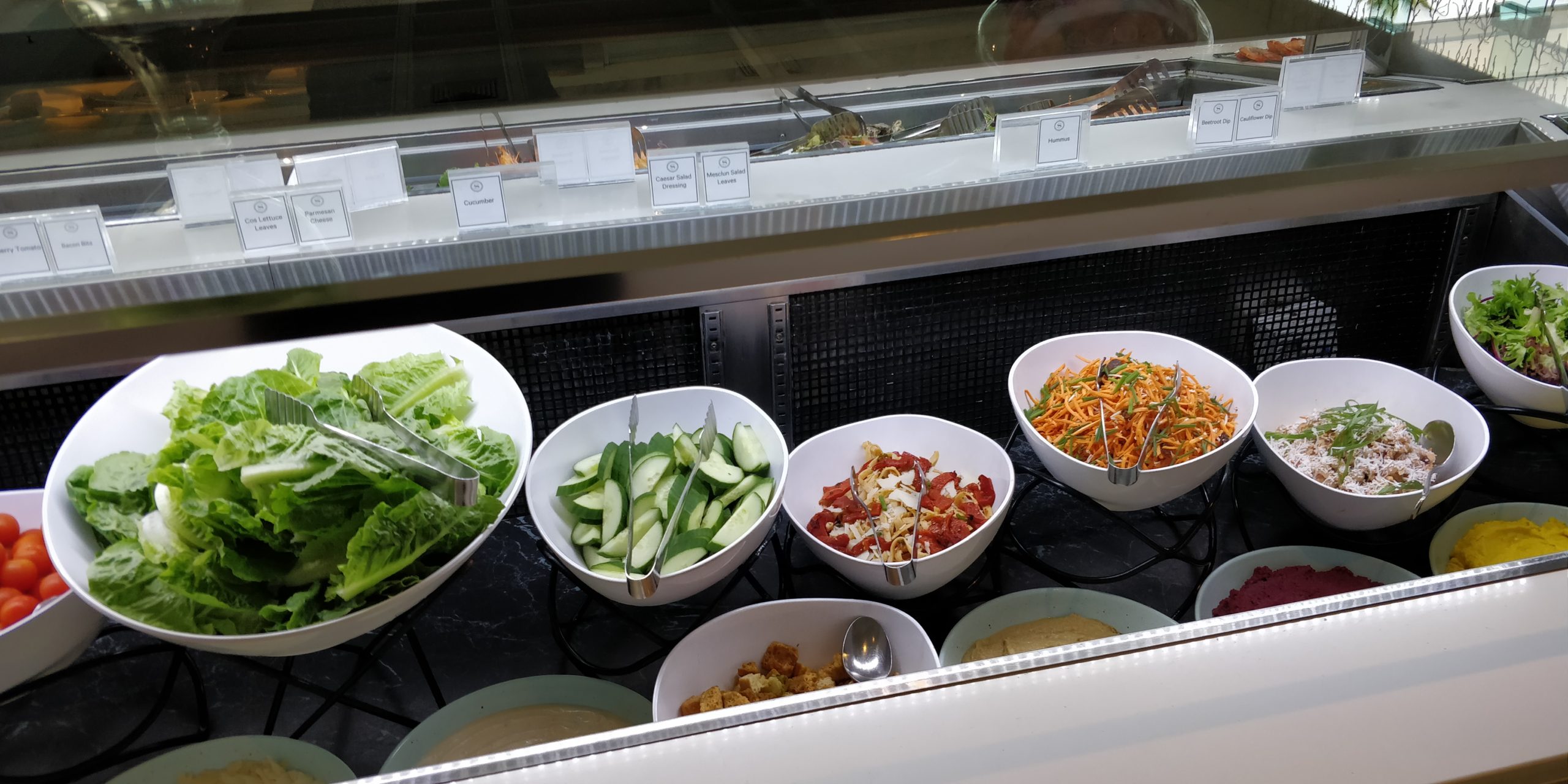 Review the Grand Mirage Resort
picture of the salad bar