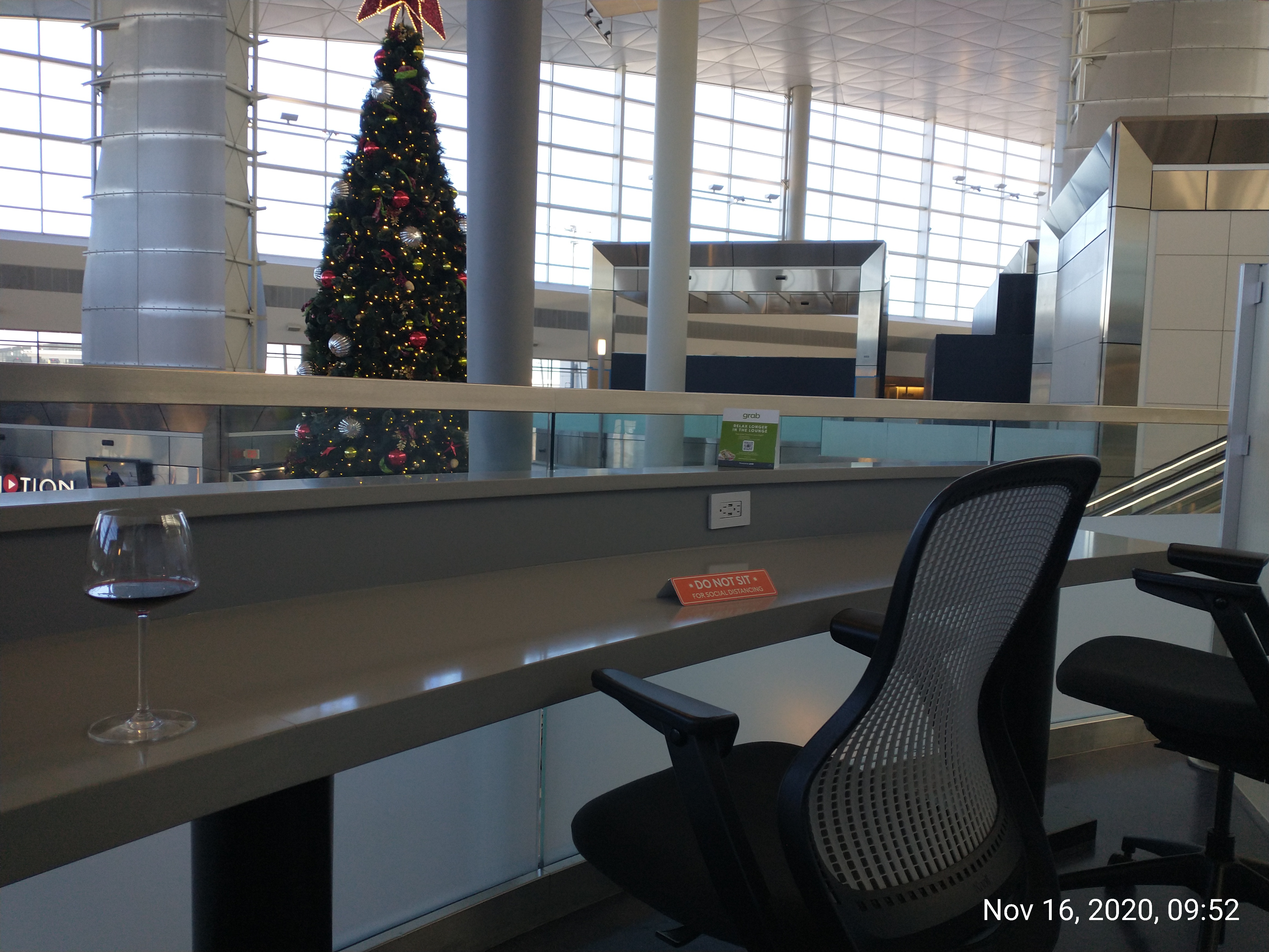 picture of the business area overlooking the Terminal Gates