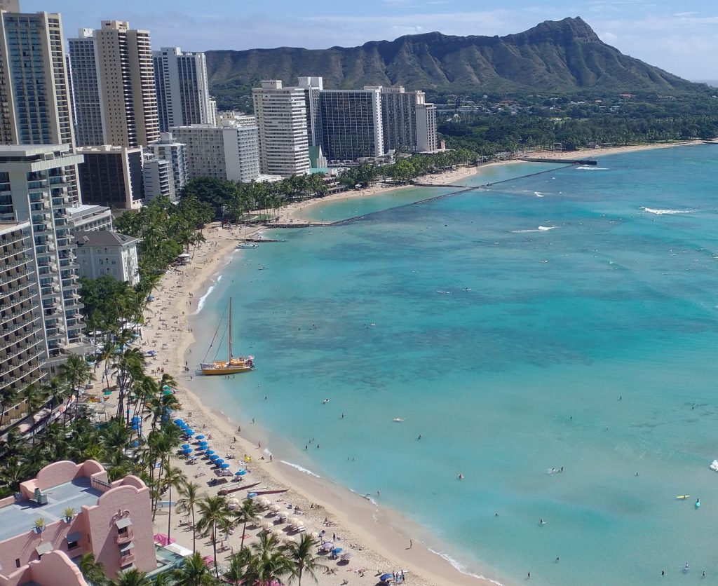 picture of  Diamond Head view from the balcony of one bedroom suite