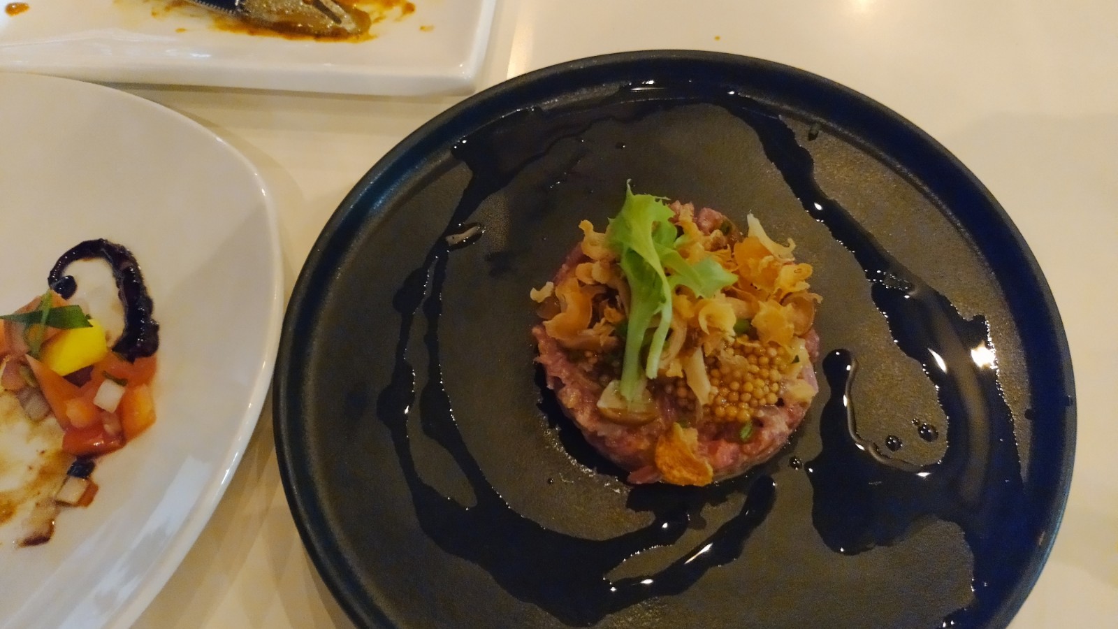 Second picture of the octopus dish.