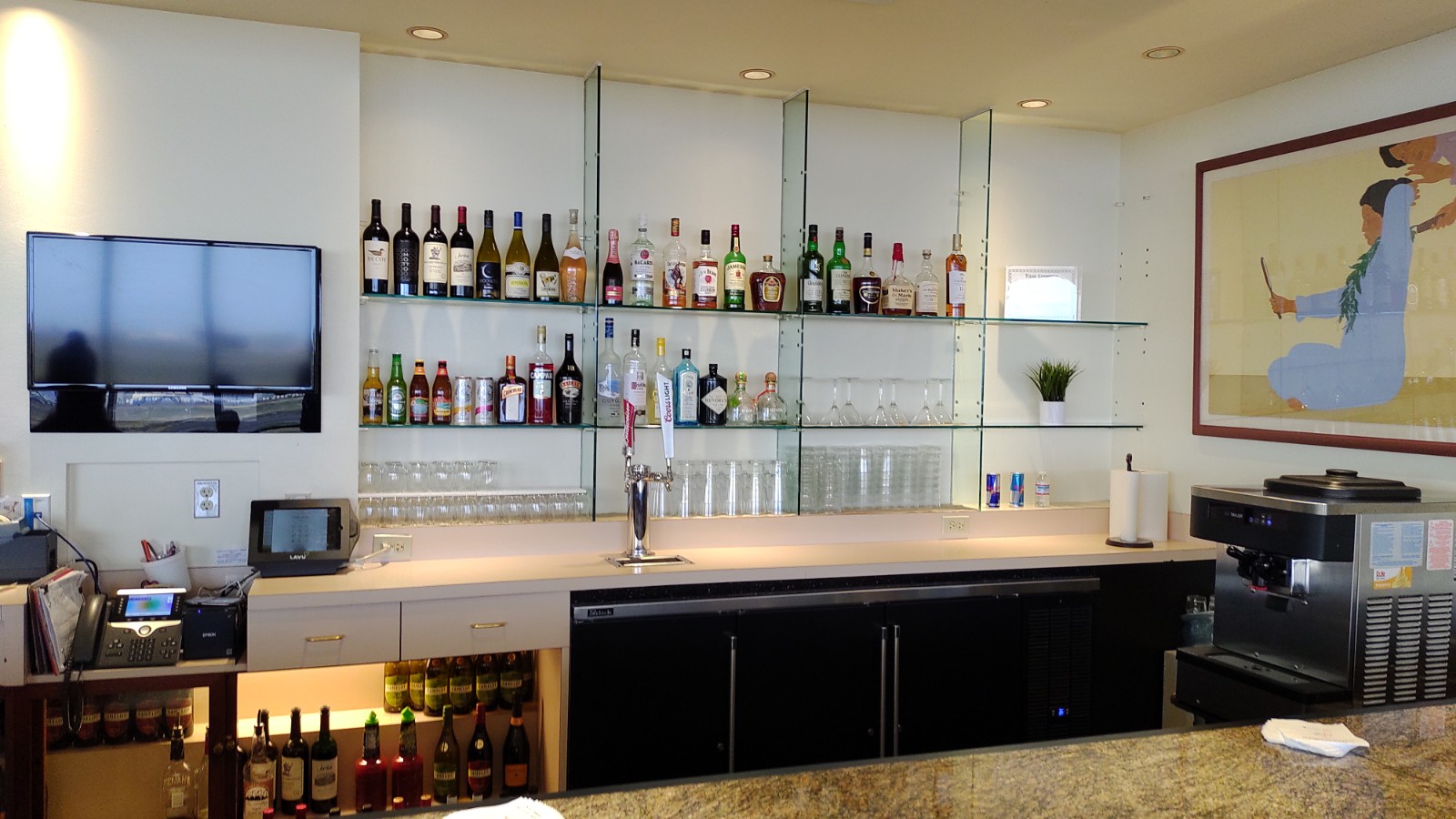 PICTURE OF THE BAR.
