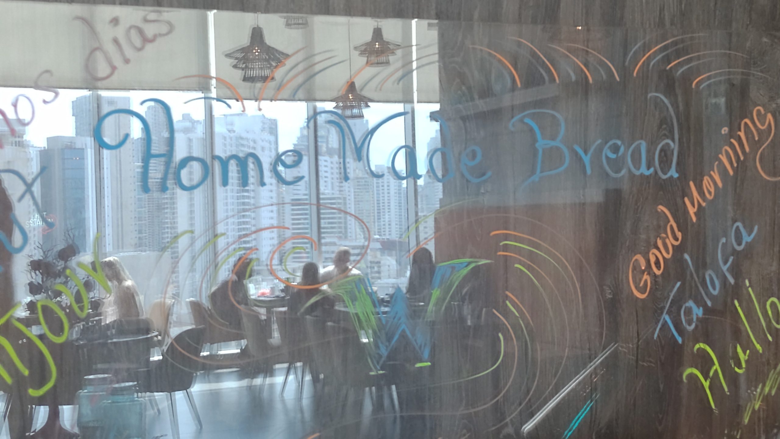 picture of the homade breads sign.
